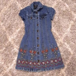 Jean dress from speechless